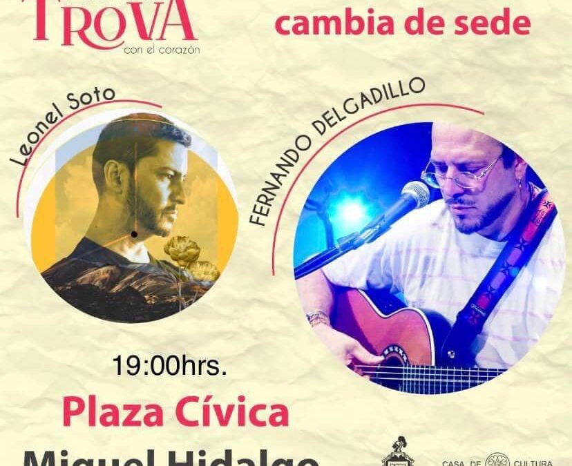 Para el disfrute de los salmantinos, cambian concierto de Fernando Delgadillo a la Plaza Cívica