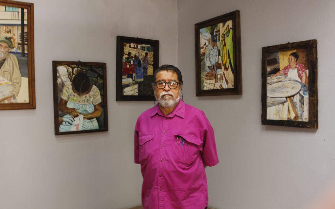 Brilla talento salmantino en exposición realizada en San Miguel de Allende