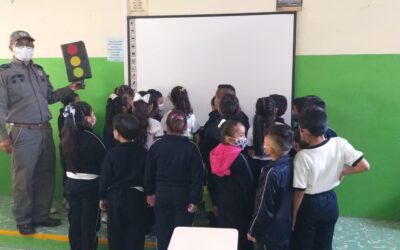 Imparten talleres de educación vial en escuelas de Salamanca
