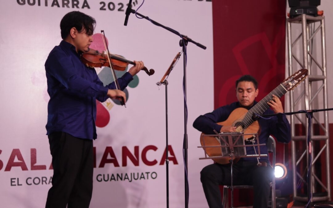 Inauguran XVI edición del Encuentro Internacional de Guitarra en Salamanca
