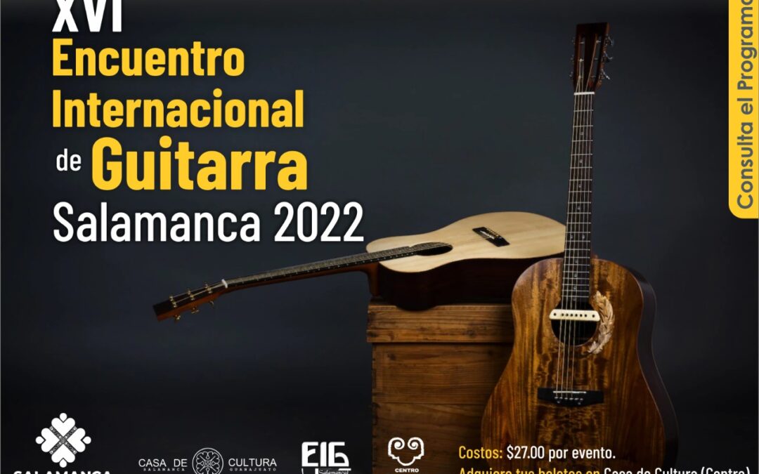 XVI Edición del encuentro de guitarras de Salamanca será presencial