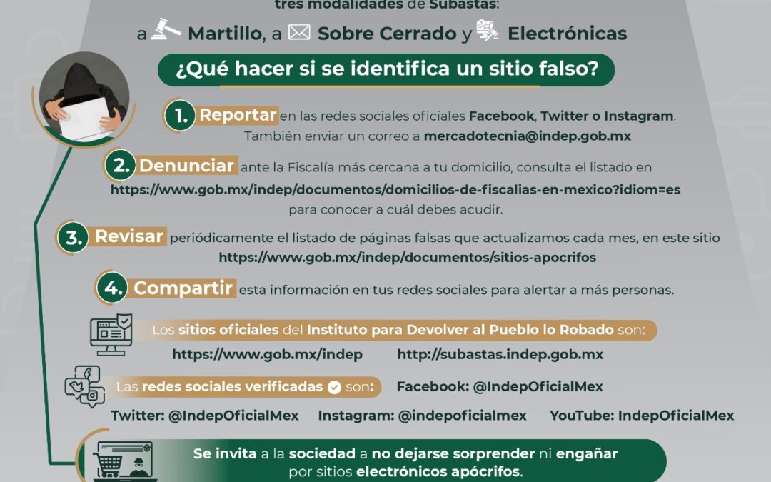 Gobierno Municipal de Salamanca alerta sobre sitios web fraudulentos
