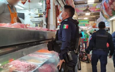 Policía Municipal fortalece la proximidad social en mercados.
