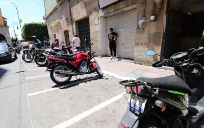 Habilita Movilidad Salamanca estacionamientos para motocicletas.
