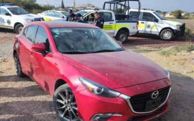 Policía de Salamanca recupera vehículo con reporte de robo