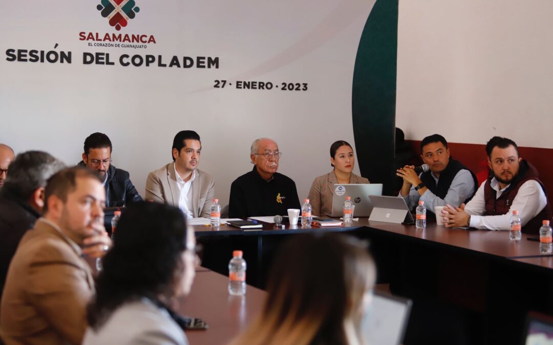 Preside César Prieto cuarta Sesión Ordinaria del COPLADEM