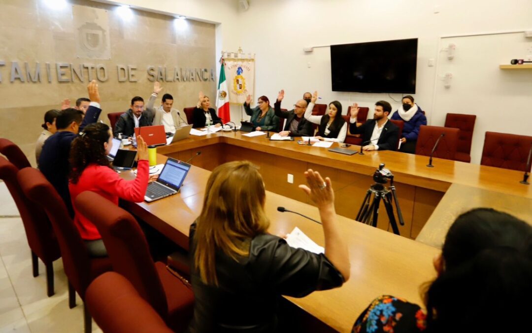 H. Ayuntamiento de Salamanca fortalece direcciones municipales para mejorar los servicios públicos.