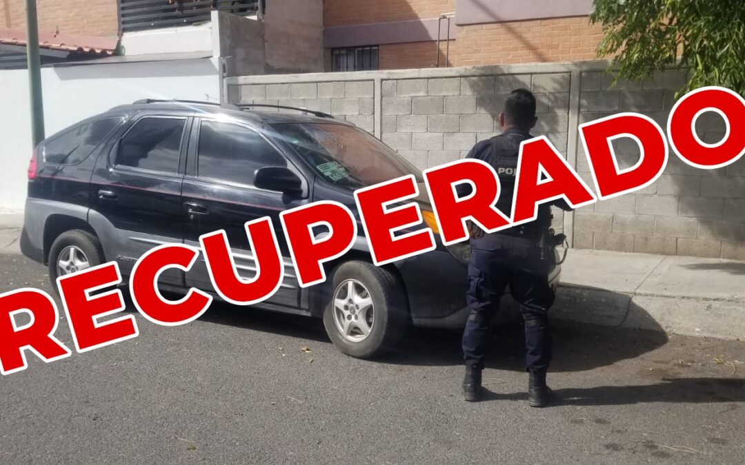 Recupera Policía de Salamanca vehículos con reporte de robo en cuatro diferentes hechos