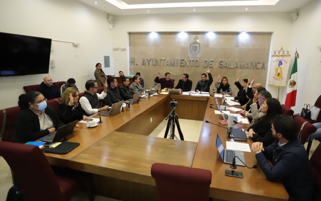 Preside César Prieto Quincuagésima Cuarta Sesión de Ayuntamiento de Salamanca