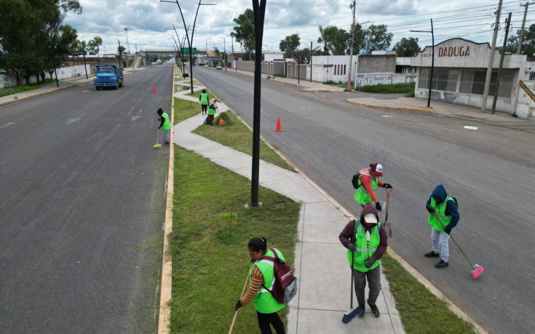 Dirección de Servicios Públicos Municipales Refuerza Operatividad e Imagen Urbana en Salamanca