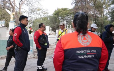 Alista Protección Civil Salamanca “Operativo de Seguridad y Vigilancia para Día de Muertos”