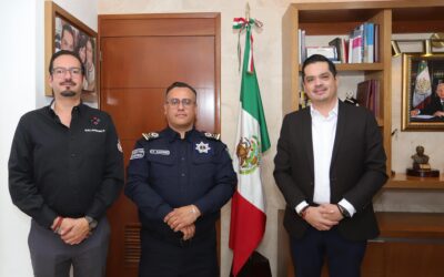 Presidente César Prieto presenta oficialmente al nuevo Director de Seguridad Pública de Salamanca