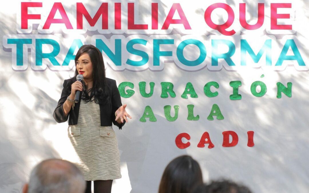 Presidenta de DIF Salamanca inaugura nueva Aula CADI en las instalaciones del Ecoparque.